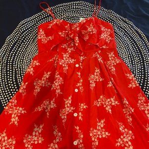 NWT - Pink Maternity Floral Dress - L